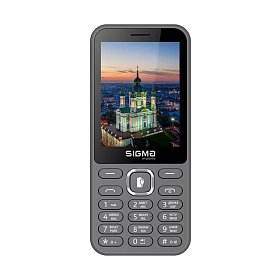 Мобільний телефон Sigma mobile X-style 31 Power Type-C Dual Sim Grey