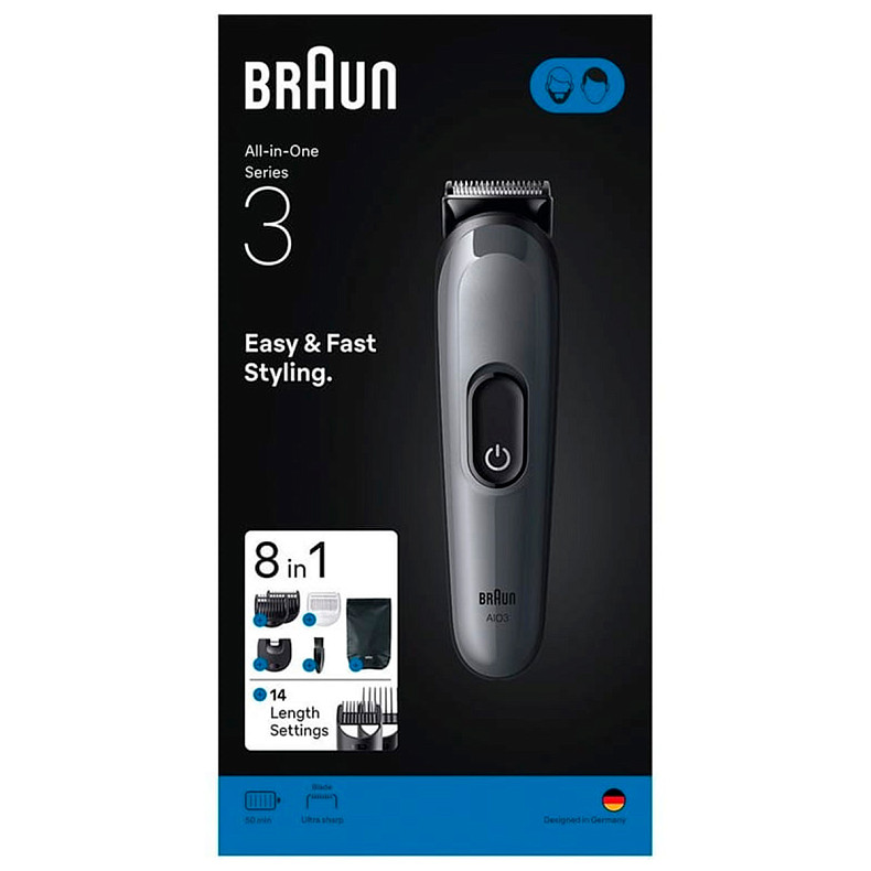 Триммер Braun AIO 3540