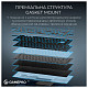 Клавиатура GamePro Asgard Yord Keychron Super Red Switch Blue (MK266BL)