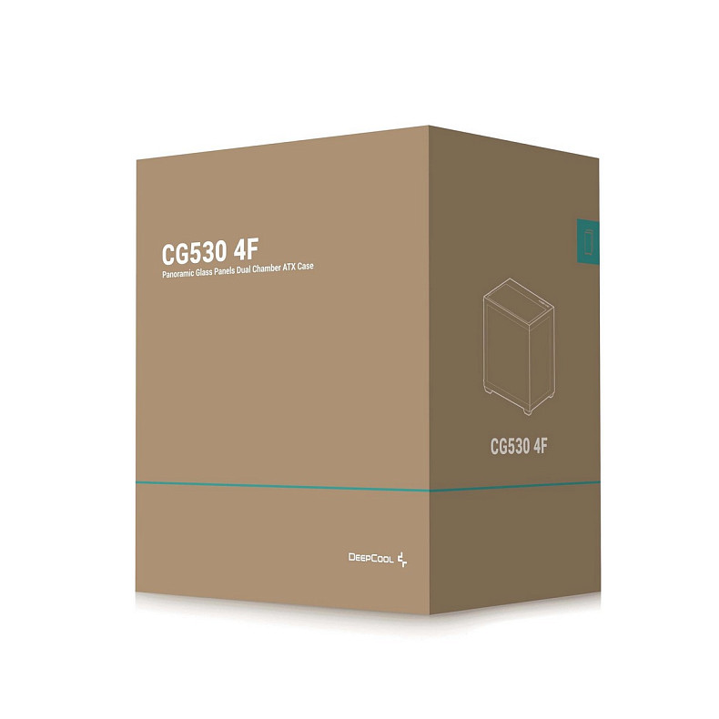 Корпус DeepCool CG530 4F Black (R-CG530-BKADA4-G-1)
