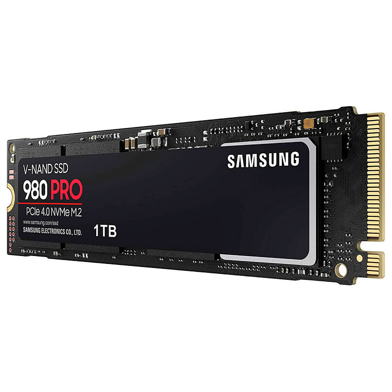 SSD диск Samsung 980 PRO 1ТB M.2 PCIe 4.0 x4 NVMe V-NAND MLC (MZ-V8P1T0BW)