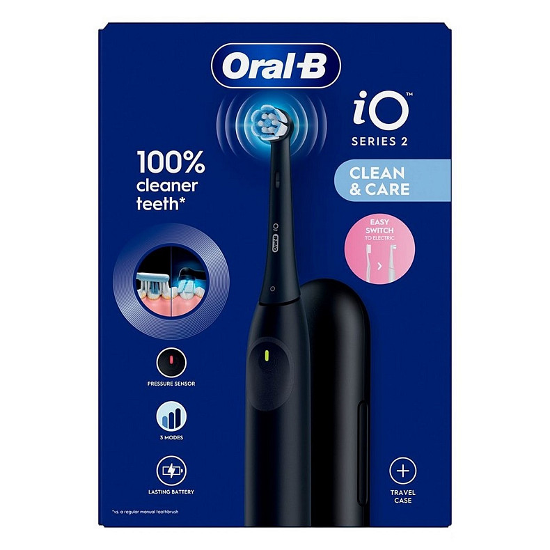 Зубная электрощетка Braun Oral-B iO Series 2 iOS2.1D9.2K Black