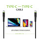Кабель Intaleo CBFLEXTT1 USB Type-C-USB Type-C 1.2м Black (1283126504082)