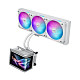 Система рідинного охолодження Asus ROG Ryuo IV SLC 360 ARGB White (90RC0152-B0EAY0)