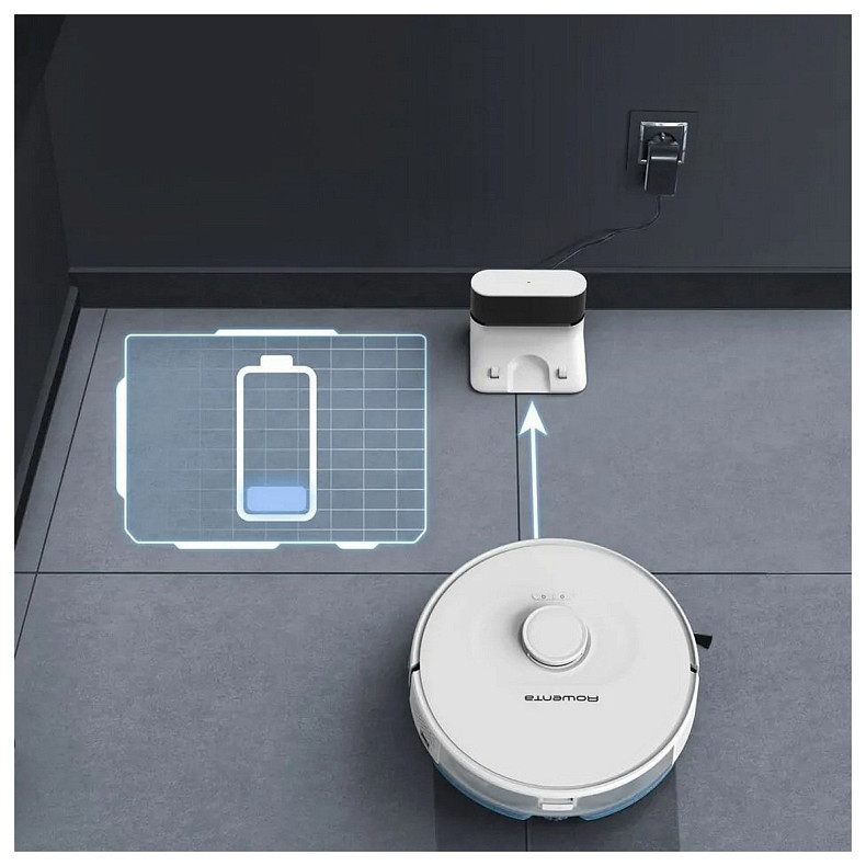 Робот-пылесос Rowenta X-Plorer Serie 75 S+ RR8597WH