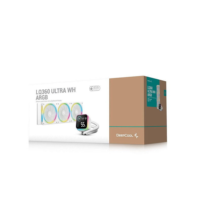 Система водяного охлаждения DeepCool LQ360 Ultra ARGB WH (R-LQ360-WHASMC-G-1)
