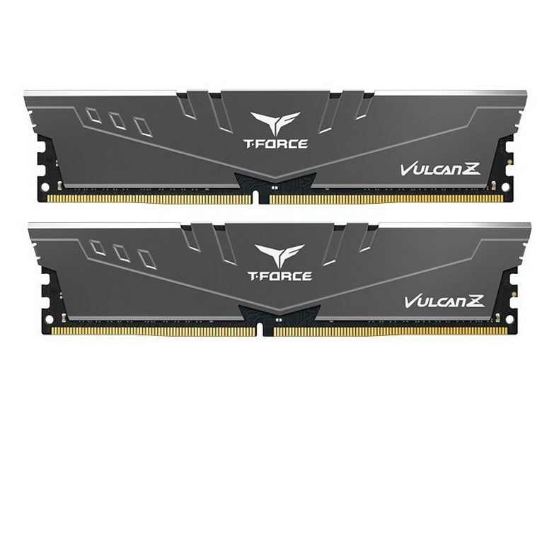 ОЗУ DDR4 2x8GB/3200 Team T-Force Vulcan Z Gray (TLZGD416G3200HC16FDC01)