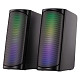 Акустическая система 2E PCS231 RGB Matrix 2.0 USB Black (2E-PCS231BK)