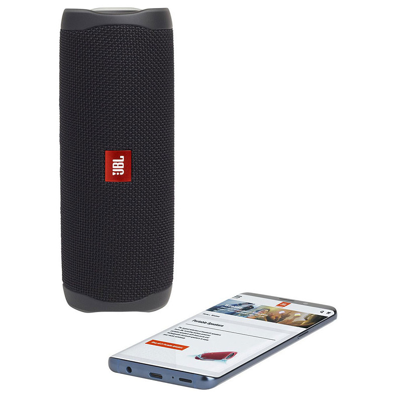 Портативна колонка JBL Flip 5 Black (JBLFLIP5BLK)