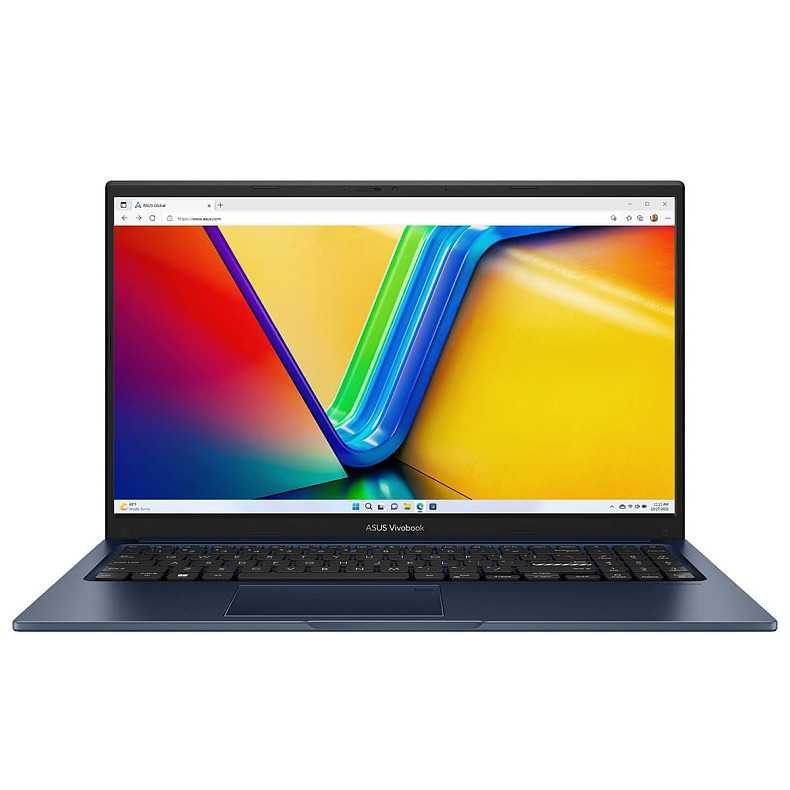 Ноутбук ASUS Vivobook 15 X1504VA-BQ499 15.6" FHD IPS, Intel i3-1315U, 16GB, F512GB, Блаки (90NB10J1-M00PH0)