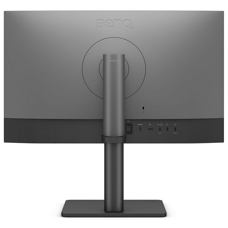 Монитор 27" BenQ PD2706QN, QHD, IPS, HDMI, DP, USB-C, HAS, Pivot, колонки, темно серый