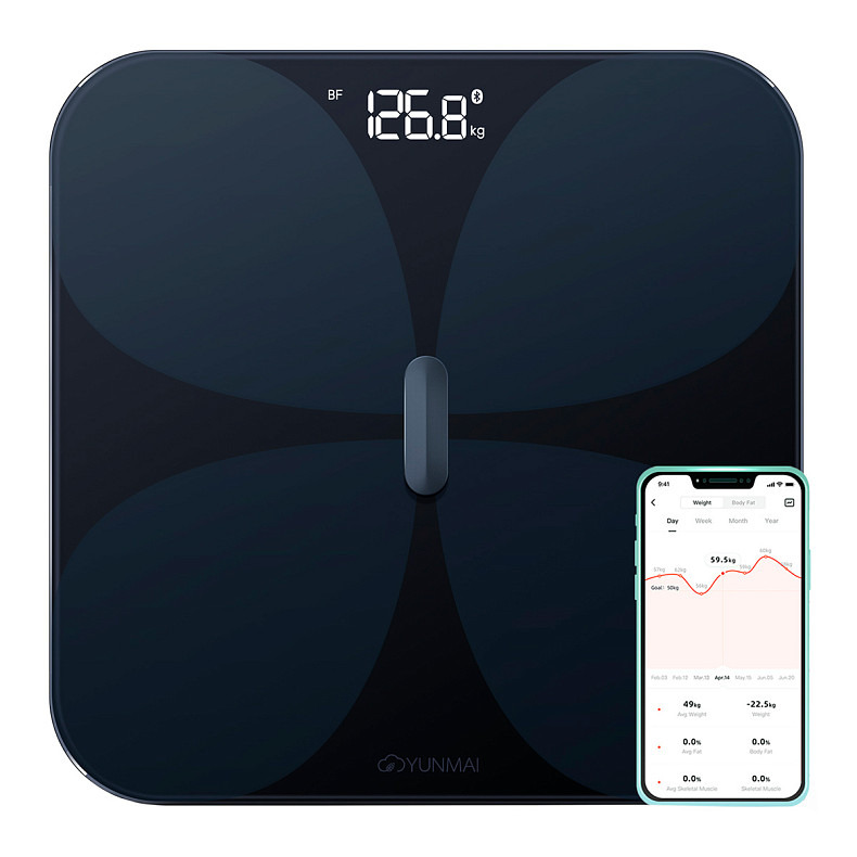 Розумні ваги Yunmai PRO Smart Scale Black - Уцінка