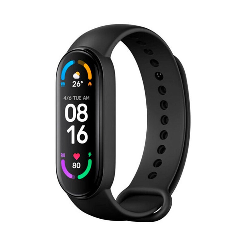 Фитнес-браслет Xiaomi Mi Band 6 Black (XMSH15HM) (BHR4951GL)