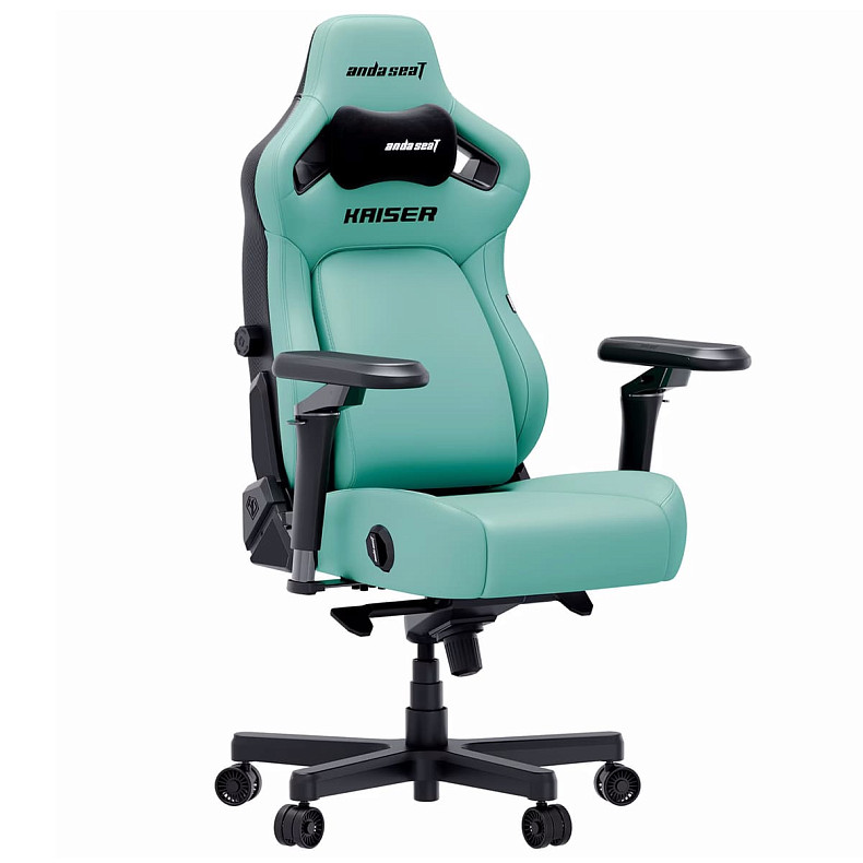 Крісло ігрове Anda Seat Kaiser 4 V2 Size XL Green PVC