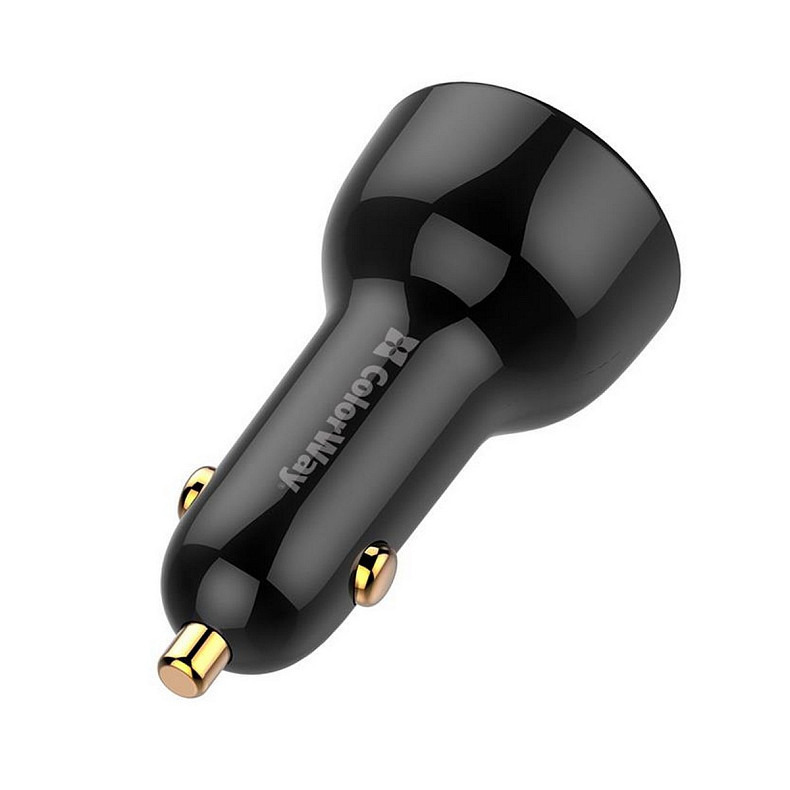 Автомобильное зарядное устройство ColorWay Power Delivery Port PPS USB (USB-A + USB-C, 100W) PD, QC