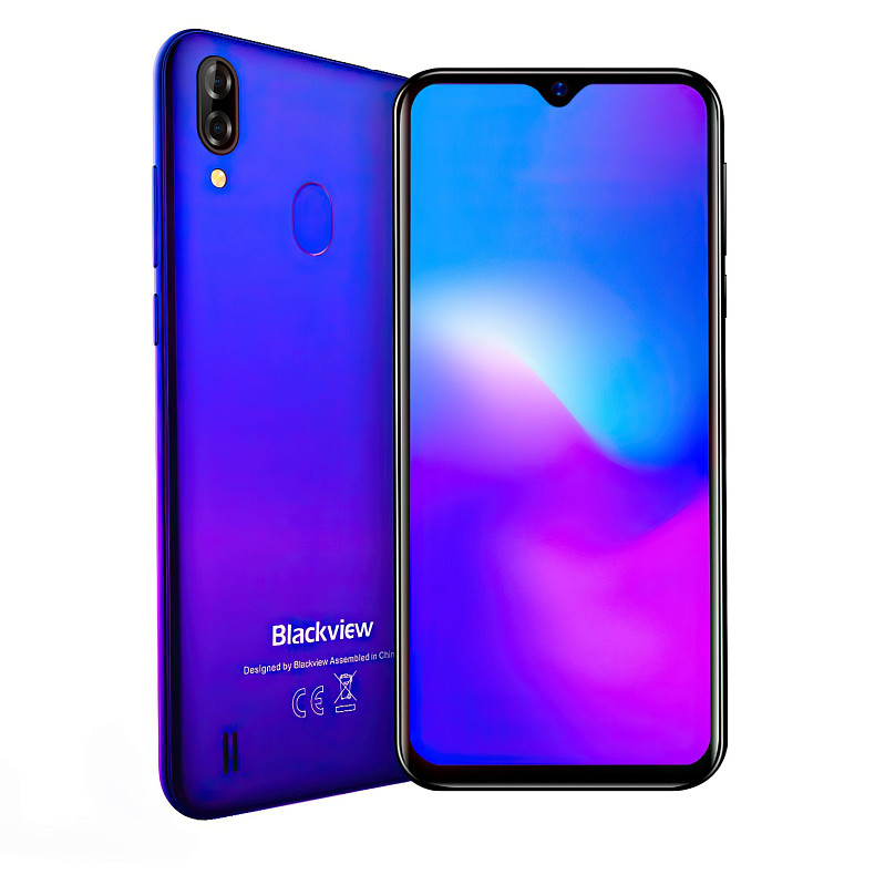 Смартфон Blackview A60 Pro 3/16GB Dual SIM Gradient Blue (6931548305781)