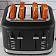 Тостер KitchenAid 5KMT4109EBM на 4 слоти матовий чорний