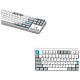 Клавиатура GamePro Asgard Ragnar Keychron Super Red Switch White (MK285WH)