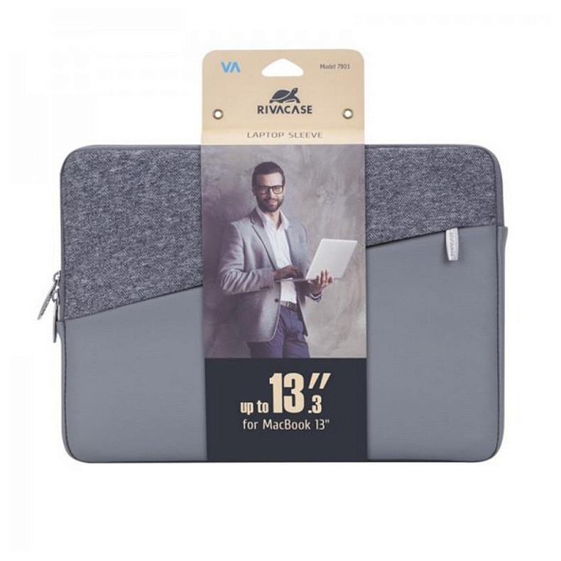 Чехол для ноутбука Rivacase 7903 13.3" Grey