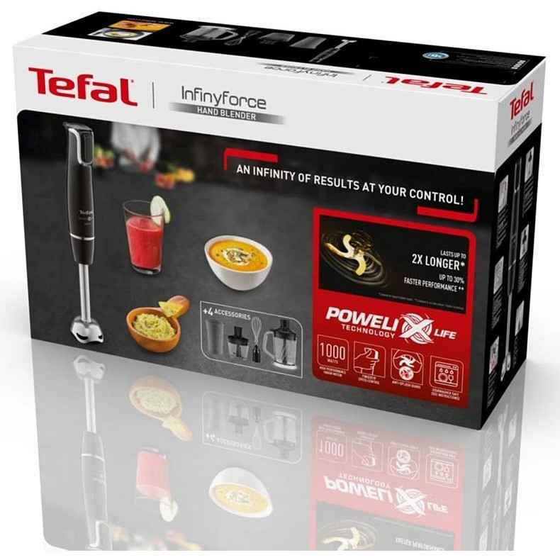 Занурюваний блендер Tefal HB94L830