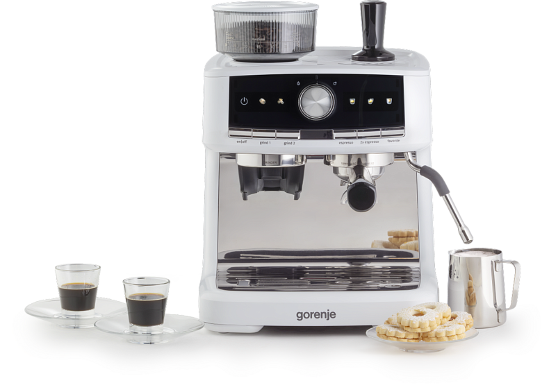 Кофеварка эспрессо Gorenje GSACM20W (CMP0001-GS)