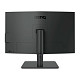 TFT 27" BenQ PD2705U, 4K UHD, IPS, 99% sRGB, HDMI, DP, USB-C, USB-hub, HAS, колонки, темно-серый