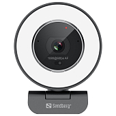 Веб-камера Sandberg Streamer USB Webcam Pro Elite Full HD, Remote control, USB-A/USB-C connection