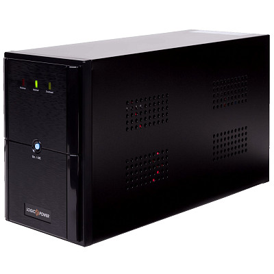 ИБП LogicPower LPM-U1550VA, Lin.int., AVR, 3 x евро, USB, металл (LP4989)