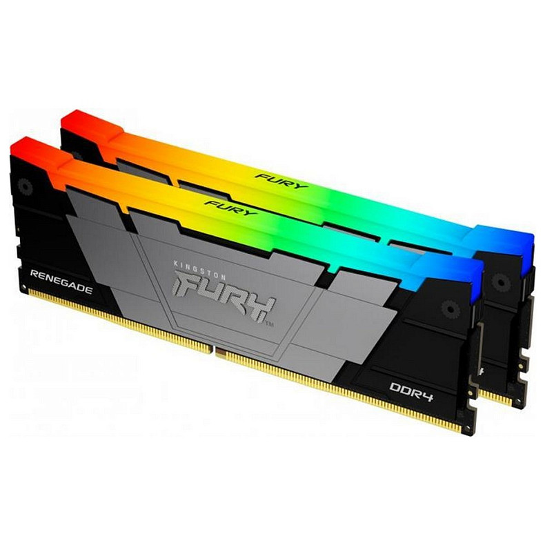 ОЗП Kingston DDR4 32GB KIT (16GBx2) 3600 FURY Renegade RGB