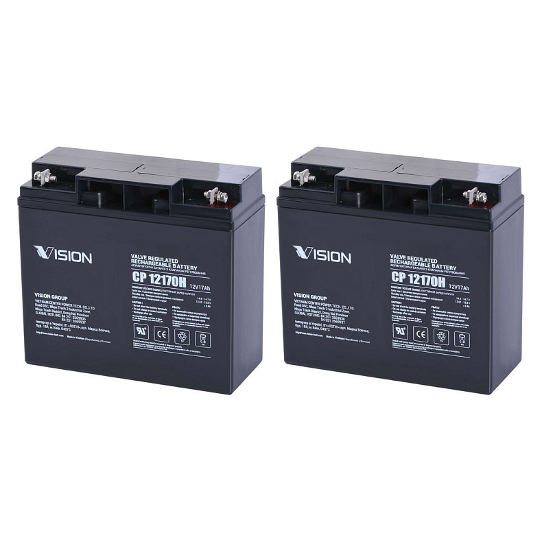 Акумуляторна батарея Vision CP 12V 17Ah CP12170H