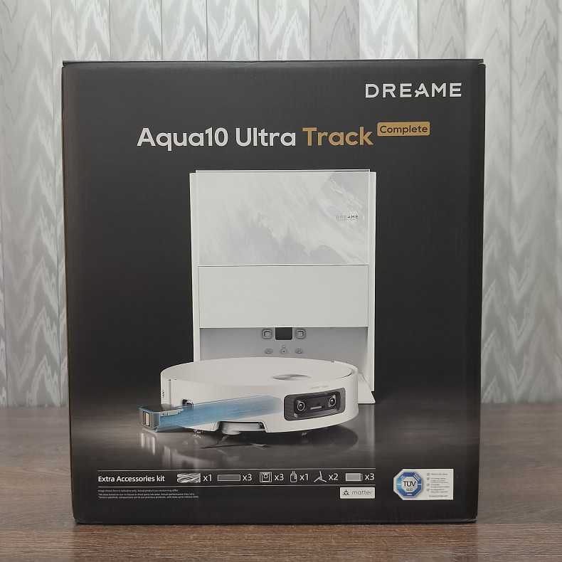 Робот-пилосос миючий Dreame Aqua 10 Ultra Track Complete White - Уцінка