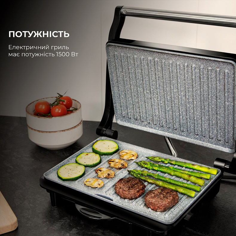 Гриль електричний CECOTEC Rock’nGrill 1500 Rapid