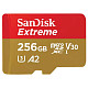 Карта пам'яті SanDisk microSD 256GB C10 UHS-I U3 Extreme V30