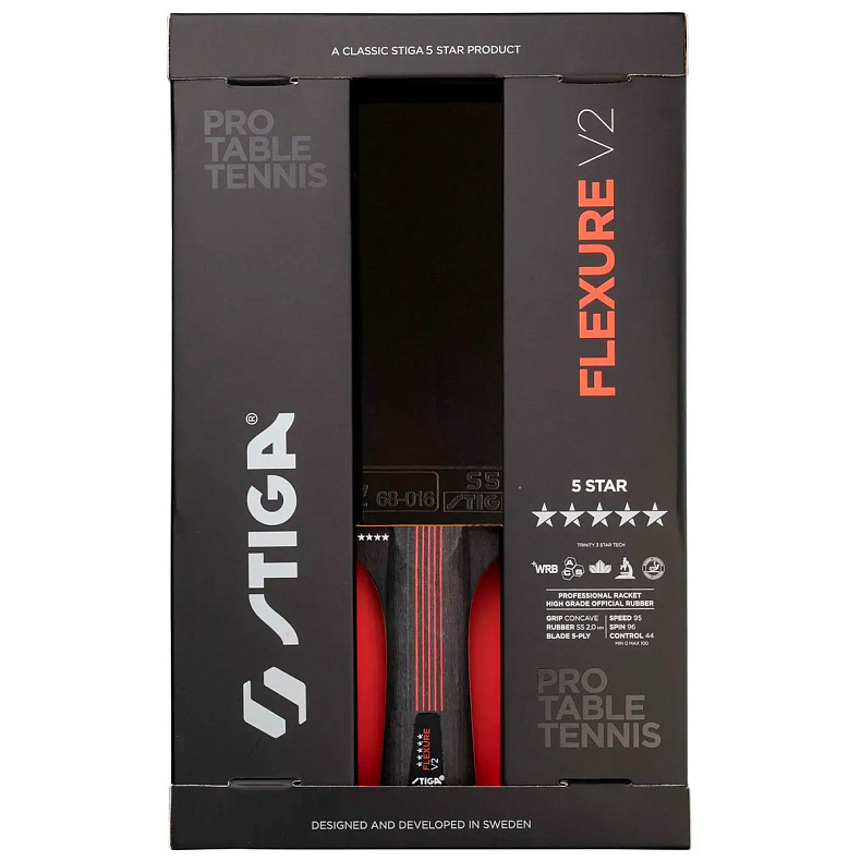 Ракетка для настольного тенниса Stiga Flexure 5 Star ver.2 FL (1215-1205-35)