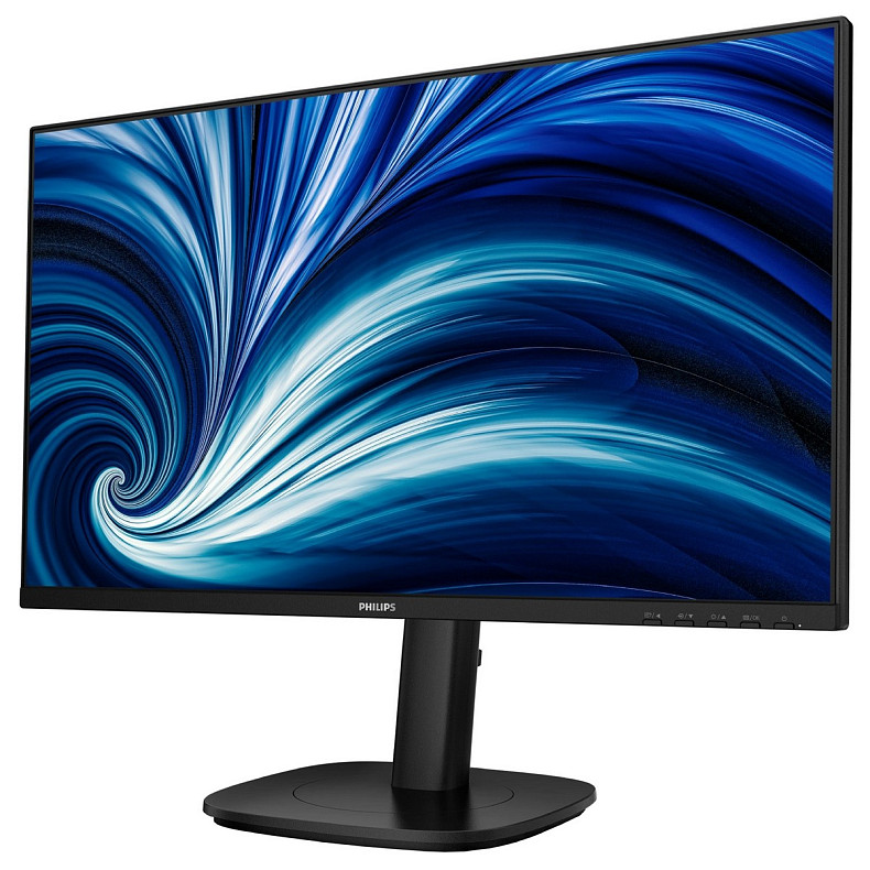 Монітор Philips 23.8" 24B2N3200J, IPS, 120Гц, VGA, HDMI, DP, USB-hub, HAS, Pivot, колонки