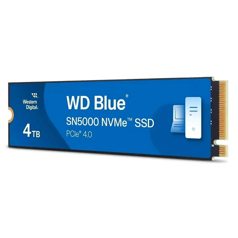 Накопичувач SSD WD M.2 4TB PCIe 4.0 Blue SN5000