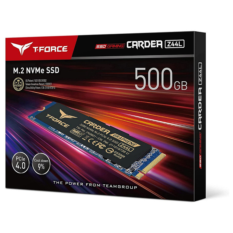 SSD диск Team 250GB Cardea Zero Z44L M.2 2280 PCIe 4.0 x4 NVMe TLC (TM8FPL250G0C127)