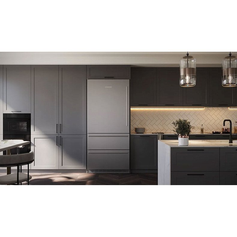 Вбудований двокамерний холодильник Liebherr ECBNe 8871 617