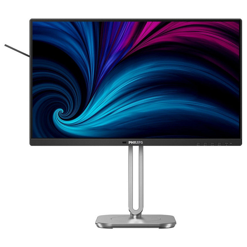 Монітор Philips 23.8" 24B2U4301, IPS, 120Гц, HDMI, DP, USB-C, RJ-45, USB-hub,HAS,Pivot, кол.