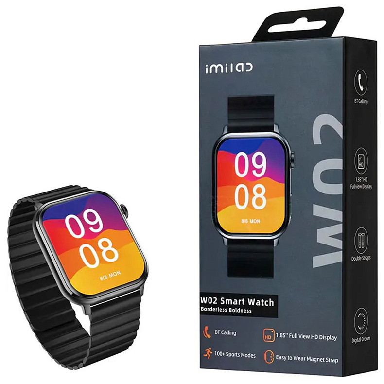 Смарт-часы Xiaomi iMiLab Smart Watch W02 Black (IMISW02)