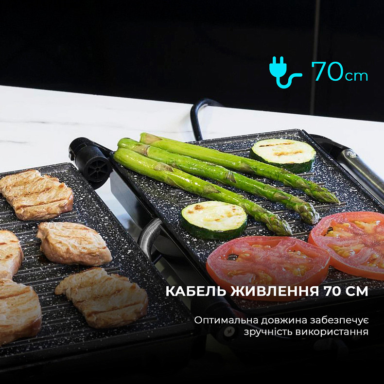 Гриль электрический CECOTEC Rock&Grill 750 Full Open