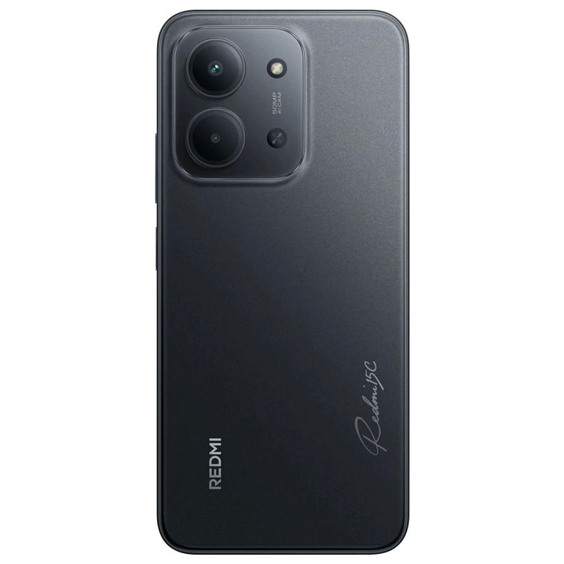 Смартфон Xiaomi Redmi 15C 4/128GB (no charger) Black EU