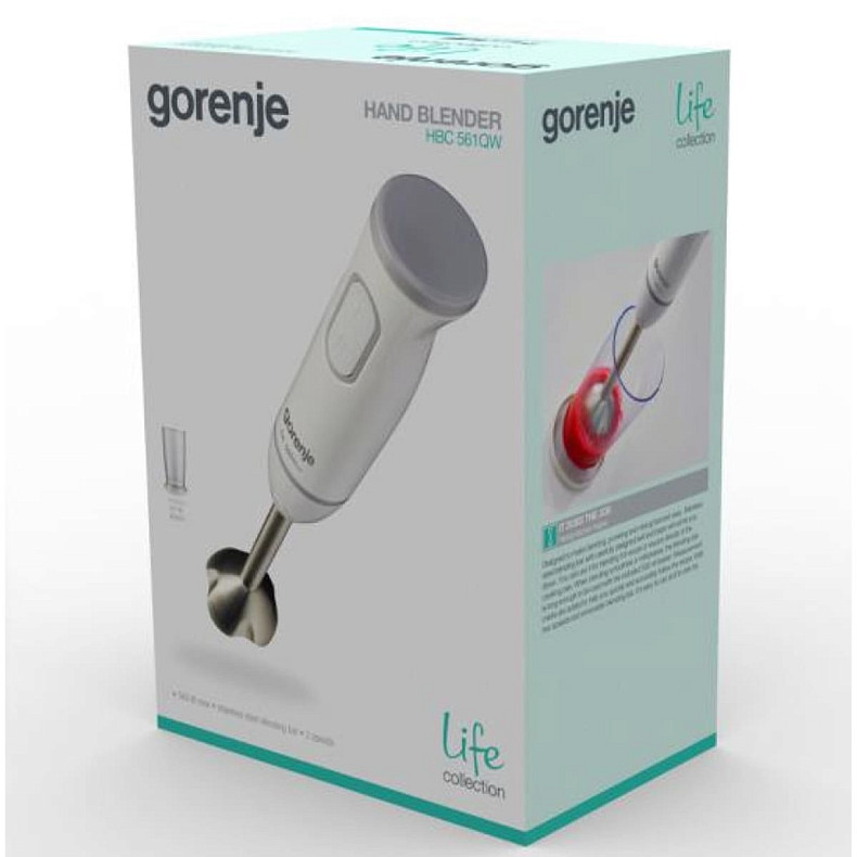 Блендер погружной Gorenje HBC 561 QW (LW-3515G1)