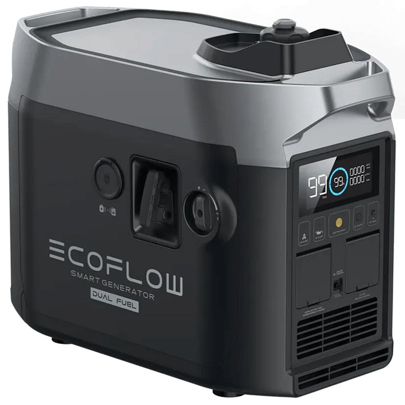 Двопаливний Генератор EcoFlow Smart Generator (газ-бензин)