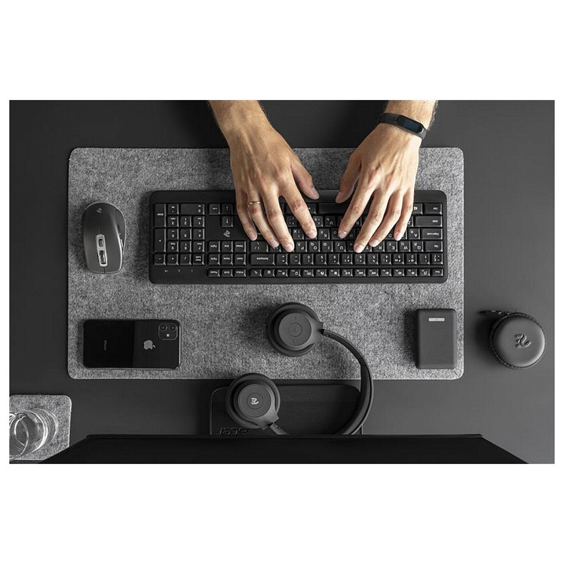 Клавіатура 2E KS220 WL Ukr Black USB (2E-KS220WB)