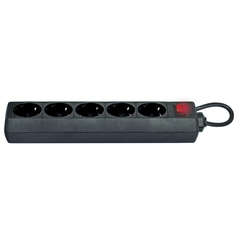 Мережевий фільтр DEFENDER (994860)ES 5m 5 роз black