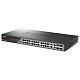 Комутатор D-Link DSS-200G-28MP 24xGE PoE, 4xSFP/GE, 370W, Некерований