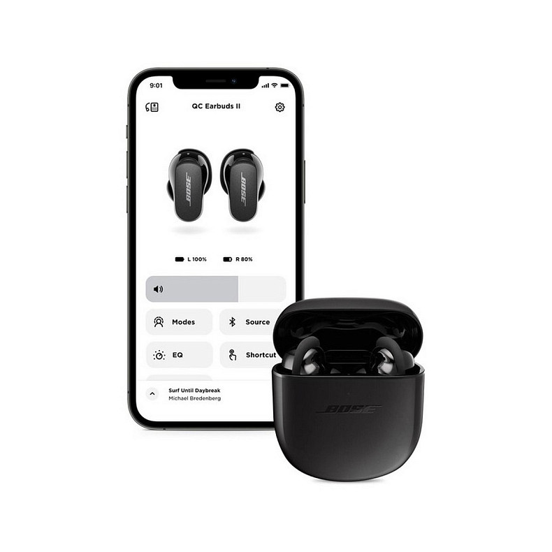 Наушники Bose QuietComfort Earbuds II Triple Black EU (EG870730-0010)