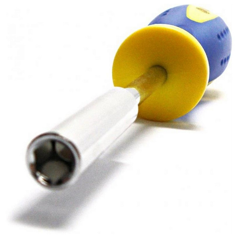 Отвертка-держатель бит S&R 1/4" 100 мм со сменными битами 11 шт (250011100)