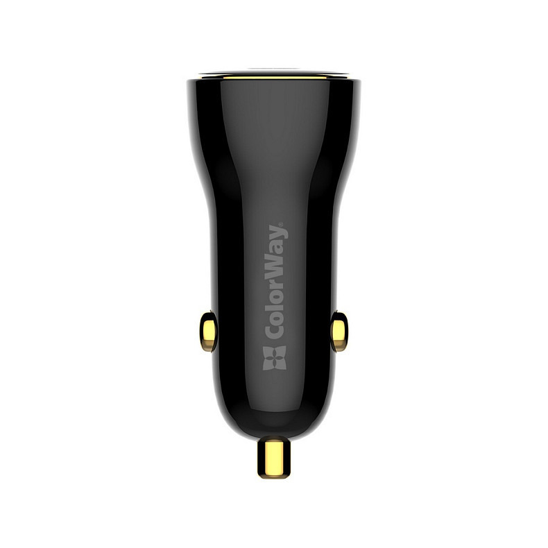 Зарядний пристрій ColorWay Power Delivery Port PPS USB (USB-A + USB-C, 60W) Black (C